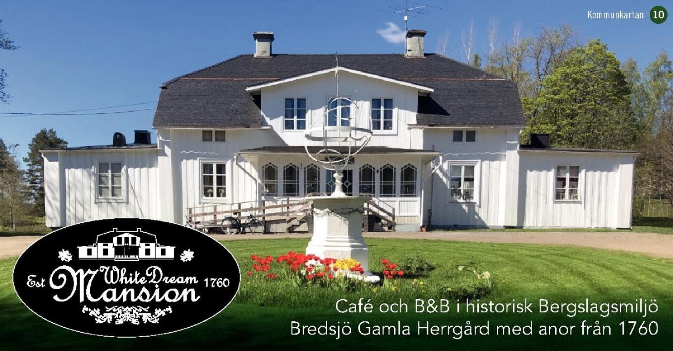 Bredsjoe Gamla Herrgard White Dream Mansion Hällefors 외부 사진